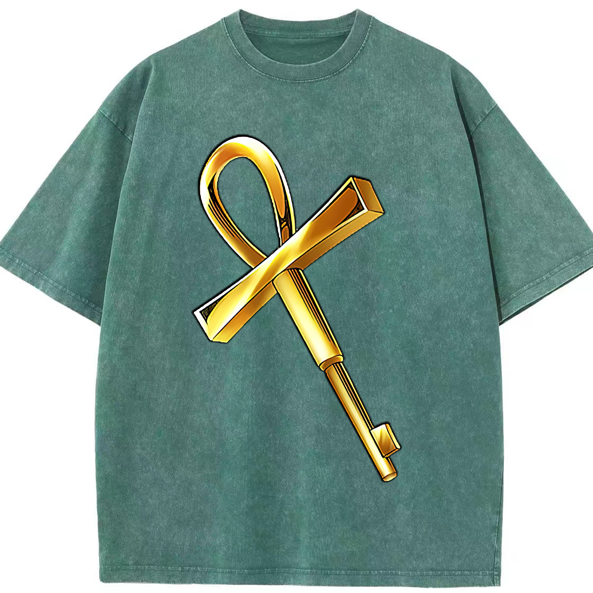 （画像用） 遊☆戯☆王 Yu-Gi-Oh! 綿100% ヴィンテージ風 半袖Tシャツ（フロントプリント）